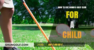 Customizing Golf Clubs for Kids: A Simple Guide to Cutting Down
