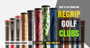 Master Golf Club Customization: Cutting Down and Regripping Made Easy