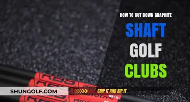 Mastering Graphite Shaft Trimming: A Guide to Customizing Golf Clubs