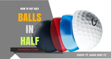 Mastering the Art of Halving Golf Balls: A Step-by-Step Guide