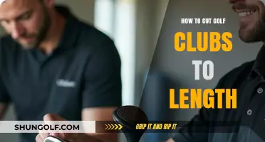 Mastering Golf Club Customization: A Guide to Cutting Clubs to Length
