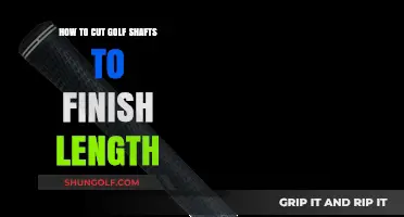 Precision Golf: Trimming Shafts to Your Perfect Swing Length