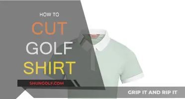 Transforming Golf Shirts: Cutting Techniques for a Fresh Look