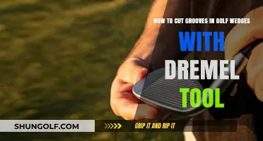 Mastering Golf Wedge Grooves: Dremel Tool Techniques for Precision Cuts