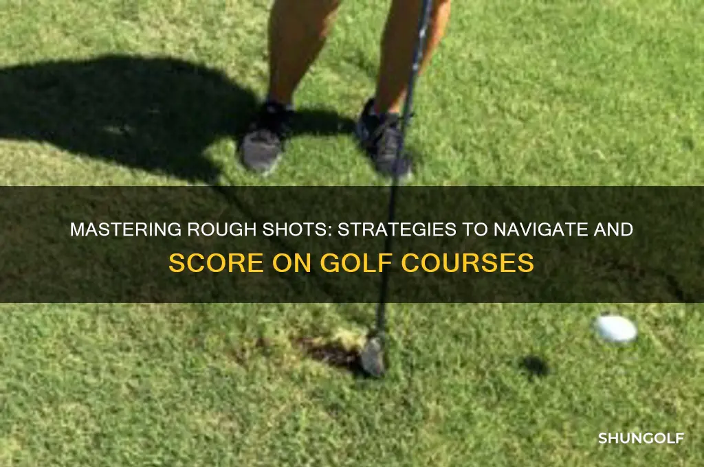 how to cut rough on a golf course