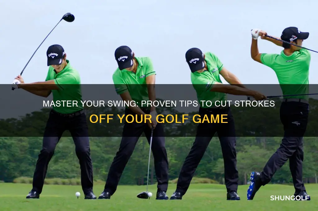 how to cut strokes off golf game