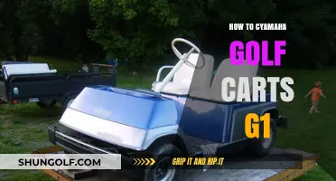 Mastering Maintenance: A Comprehensive Guide to Cyamaha Golf Carts G1