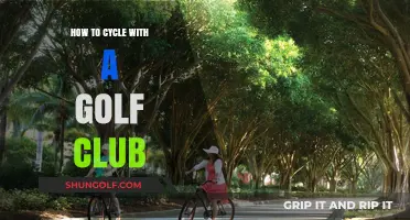 Cycling with Golf Clubs: Tips for Safe and Efficient Transport