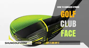 Fixing a Damaged Hybrid Golf Club Face: Tips and Techniques