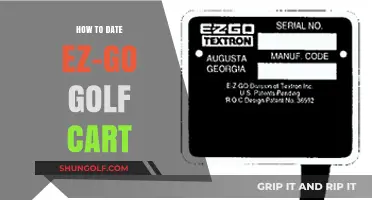 Dating Your EZ-Go Golf Cart: A Step-by-Step Identification Guide