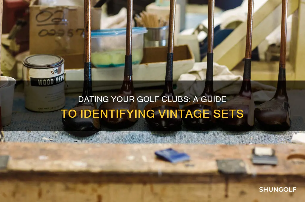 how to date golf clubs