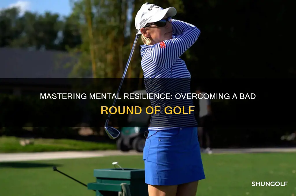 how to deal with a bad round of golf