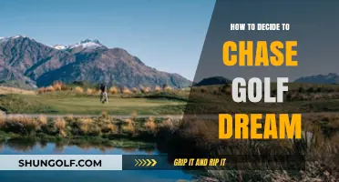 Chasing Your Golf Dream: Key Steps to Make the Right Decision