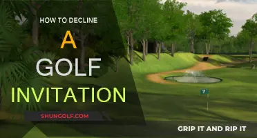 Declining Golf Invites: Strategies for Success