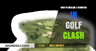 Politely Declining a Rematch in Golf Clash: Tips and Etiquette
