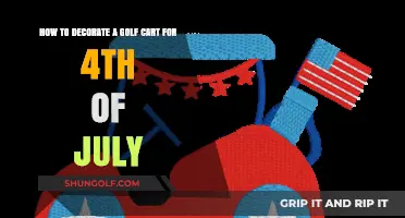 Patriotic Golf Cart Decor Ideas for a Festive 4th of July