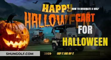 Spooky Wheels: Creative Halloween Golf Cart Decorating Ideas