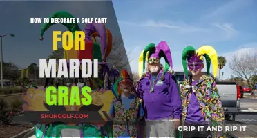 Festive Golf Cart Makeover: Mardi Gras Decorating Tips and Tricks