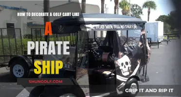 Transform Your Golf Cart into a Swashbuckling Pirate Ship Adventure
