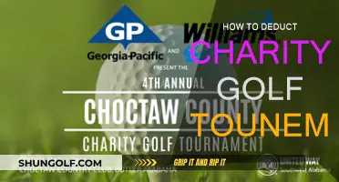 Charity Golf: Deducting Tournament Expenses