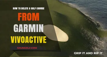 Removing Golf Courses from Garmin Vivoactive: A Step-by-Step Guide