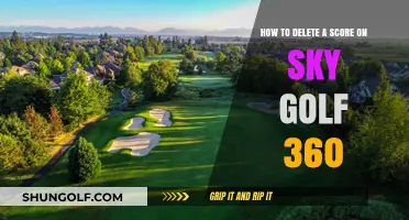 Erasing Your SkyGolf 360 Score: A Simple Step-by-Step Guide
