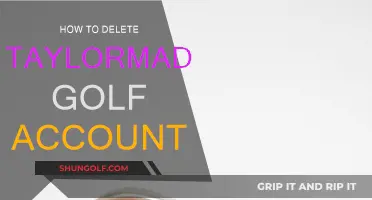 Deleting Your Taylormade Golf Account: A Step-by-Step Guide