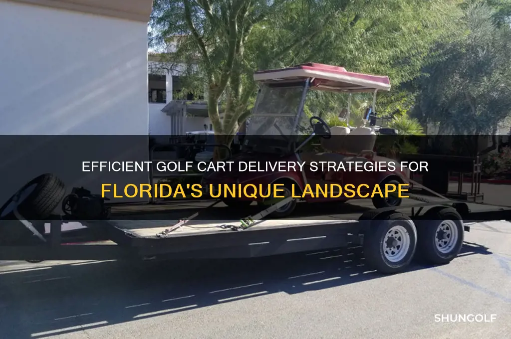 how to deliver golf carts in florida