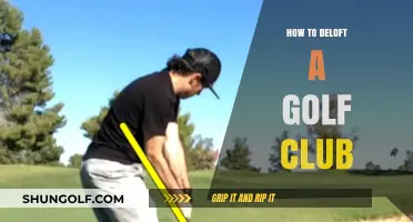Mastering the Art of Delofting Your Golf Club for Better Shots