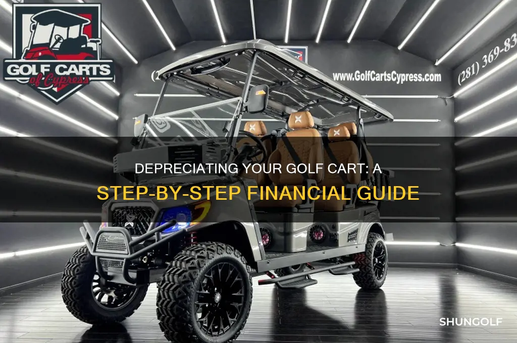how to depreciate a golf cart