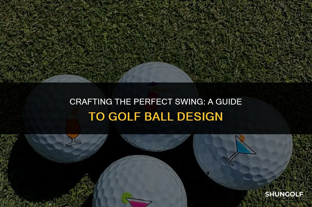 how to design a golf ball