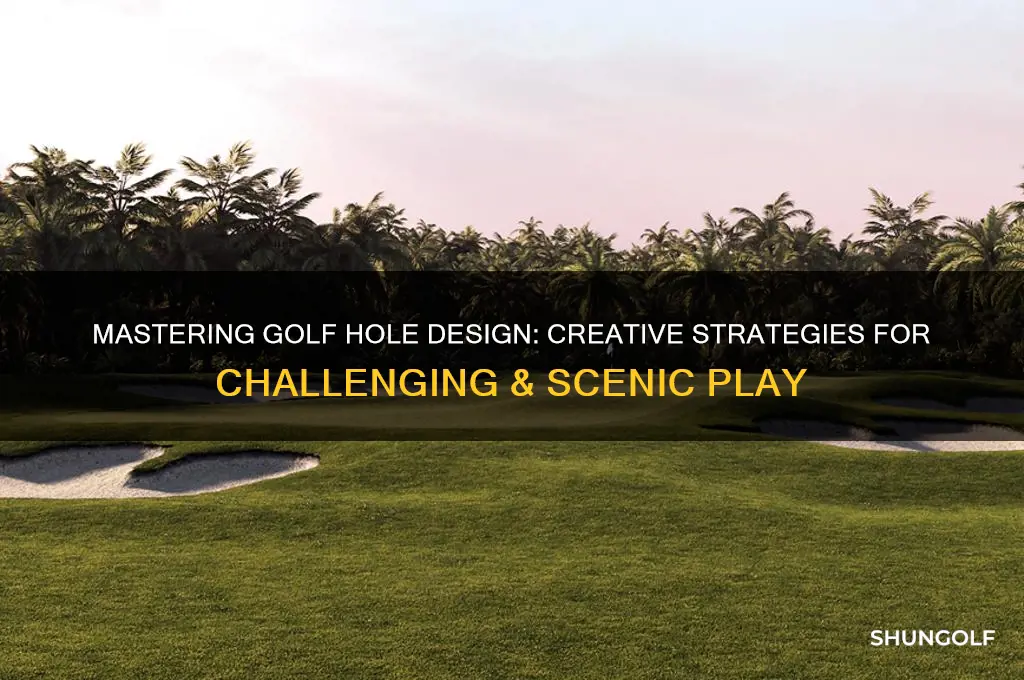 how to design a golf hole