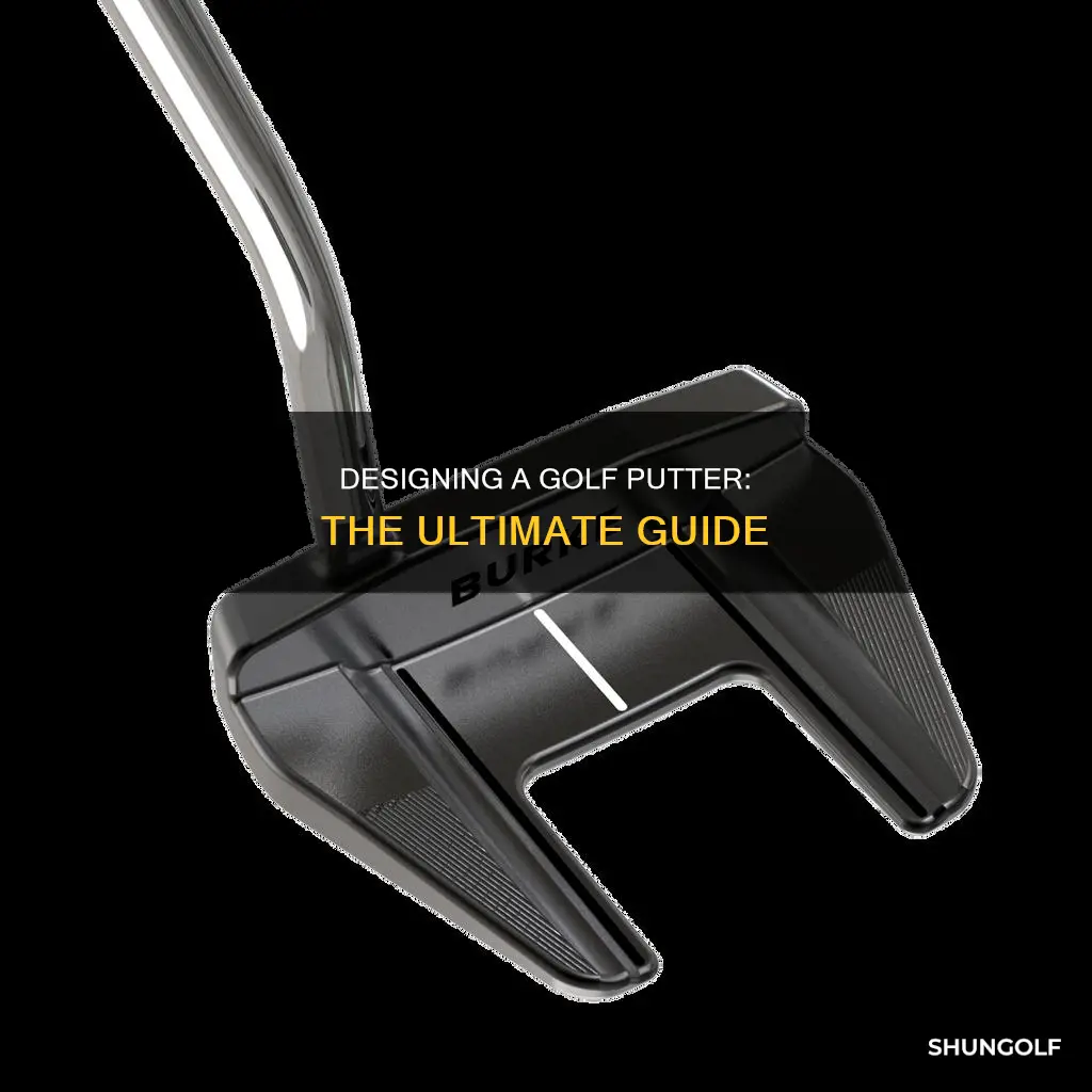 how to design a golf putter