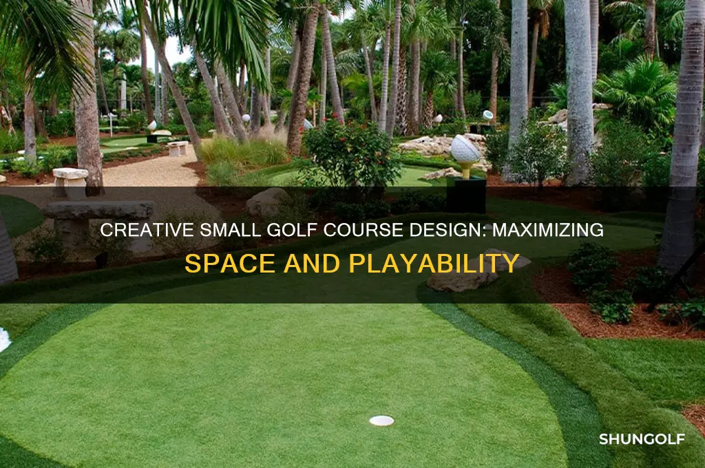 how to design a small golf course