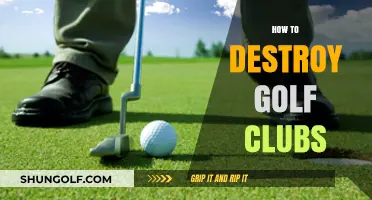 Effective Methods to Demolish Your Golf Clubs Safely and Responsibly