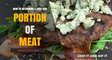 Mastering Meat Portions: A Golfer's Guide to Perfect Serving Sizes
