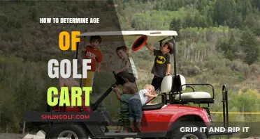 Determining Your Golf Cart's Age: A Comprehensive Guide for Owners