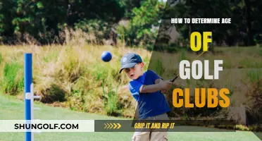 Identifying Your Golf Clubs' Age: A Comprehensive Guide for Golfers