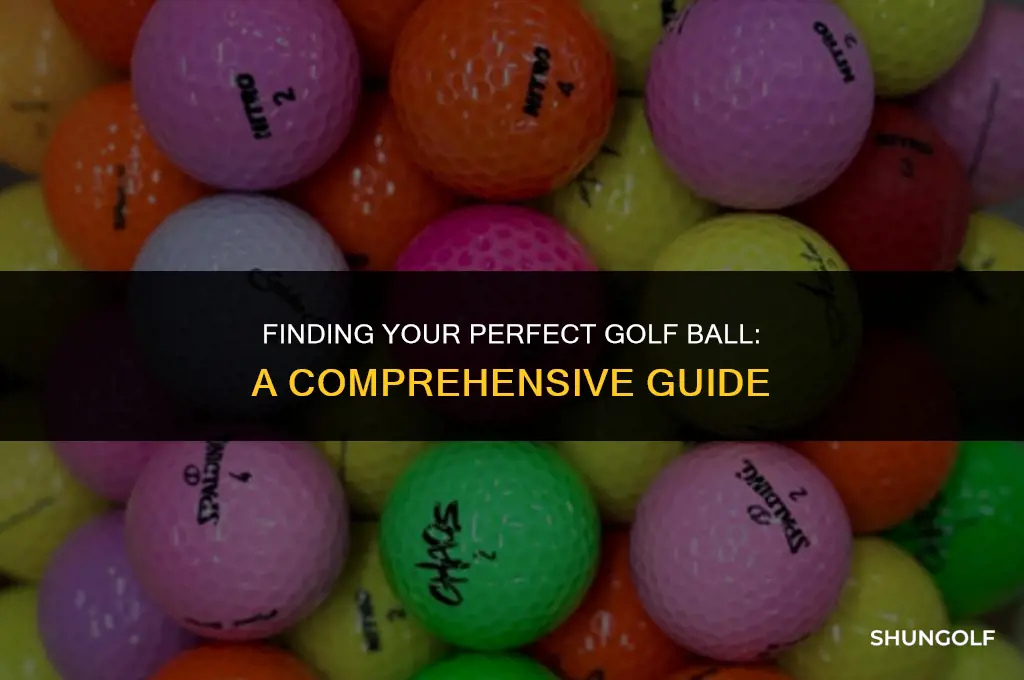 how to determine best golf ball for me