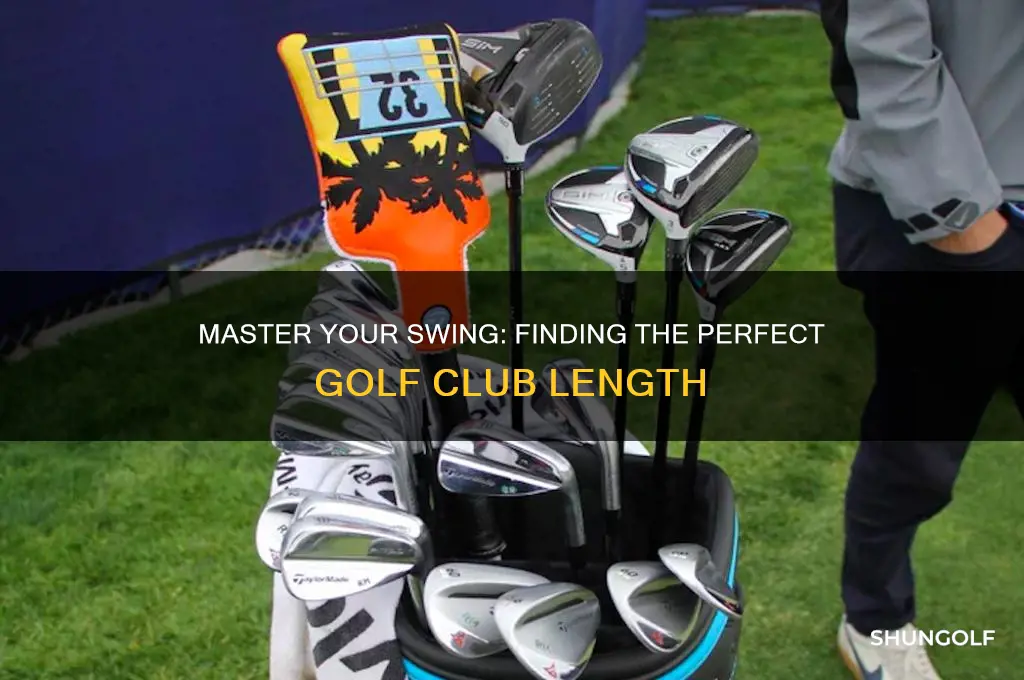 how to determine correct length of golf clubs