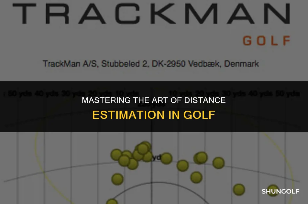 how to determine distance from golf ball