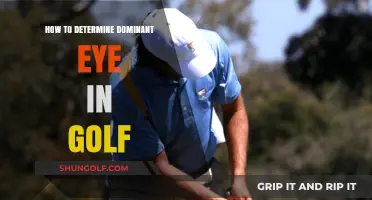 Master Your Golf Swing: Discover Your Dominant Eye Easily