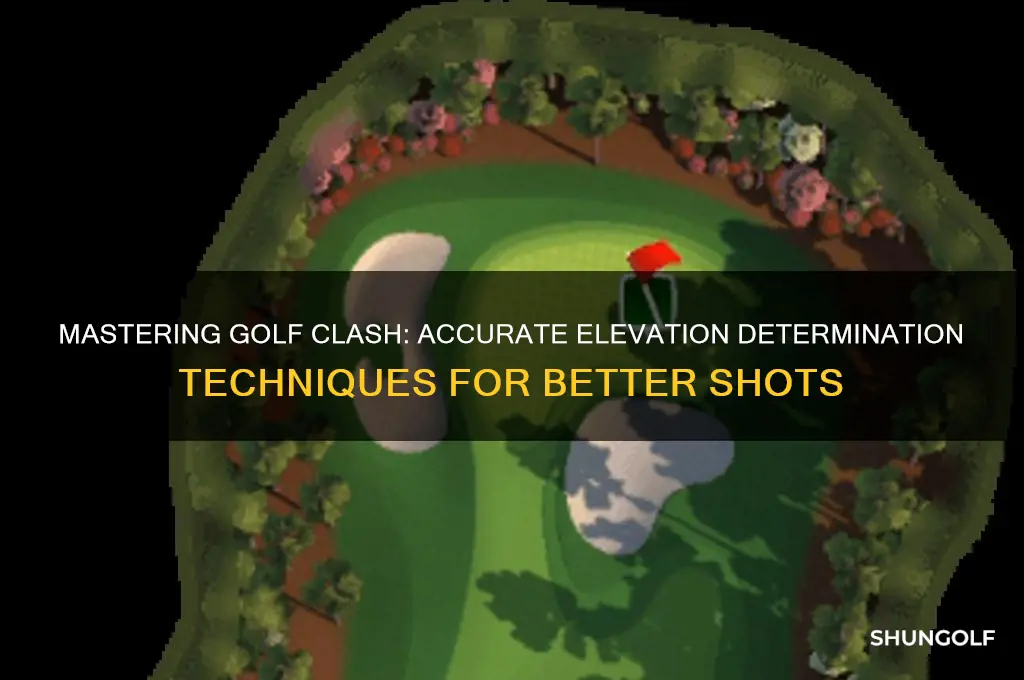 how to determine elevation in golf clash