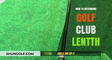 Mastering Your Swing: Guide to Determining Golf Club Length