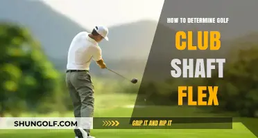 Mastering Your Swing: Guide to Choosing Golf Club Shaft Flex