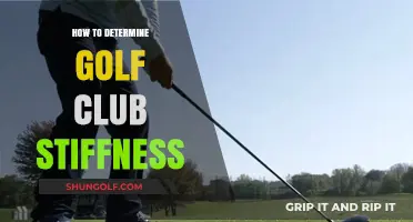 Choosing the Right Golf Club: A Guide to Determining Shaft Stiffness