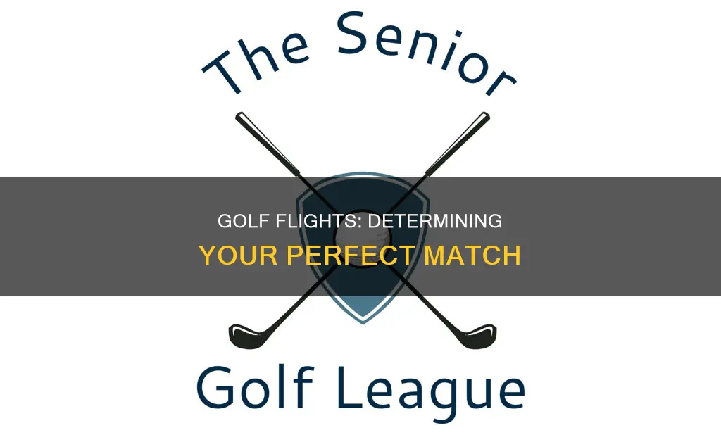 how to determine golf flights