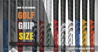 Finding Your Perfect Fit: A Guide to Golf Grip Sizes