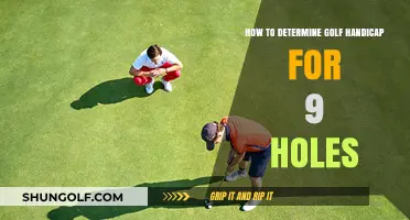 Mastering Your 9-Hole Golf Handicap: A Step-by-Step Guide