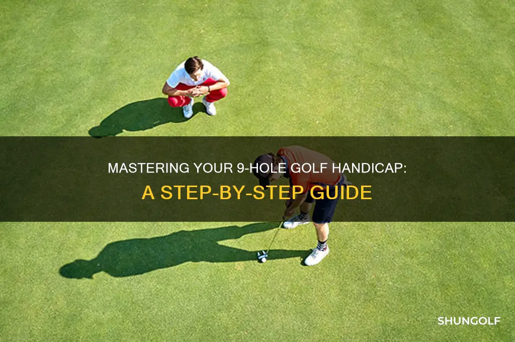 how to determine golf handicap for 9 holes